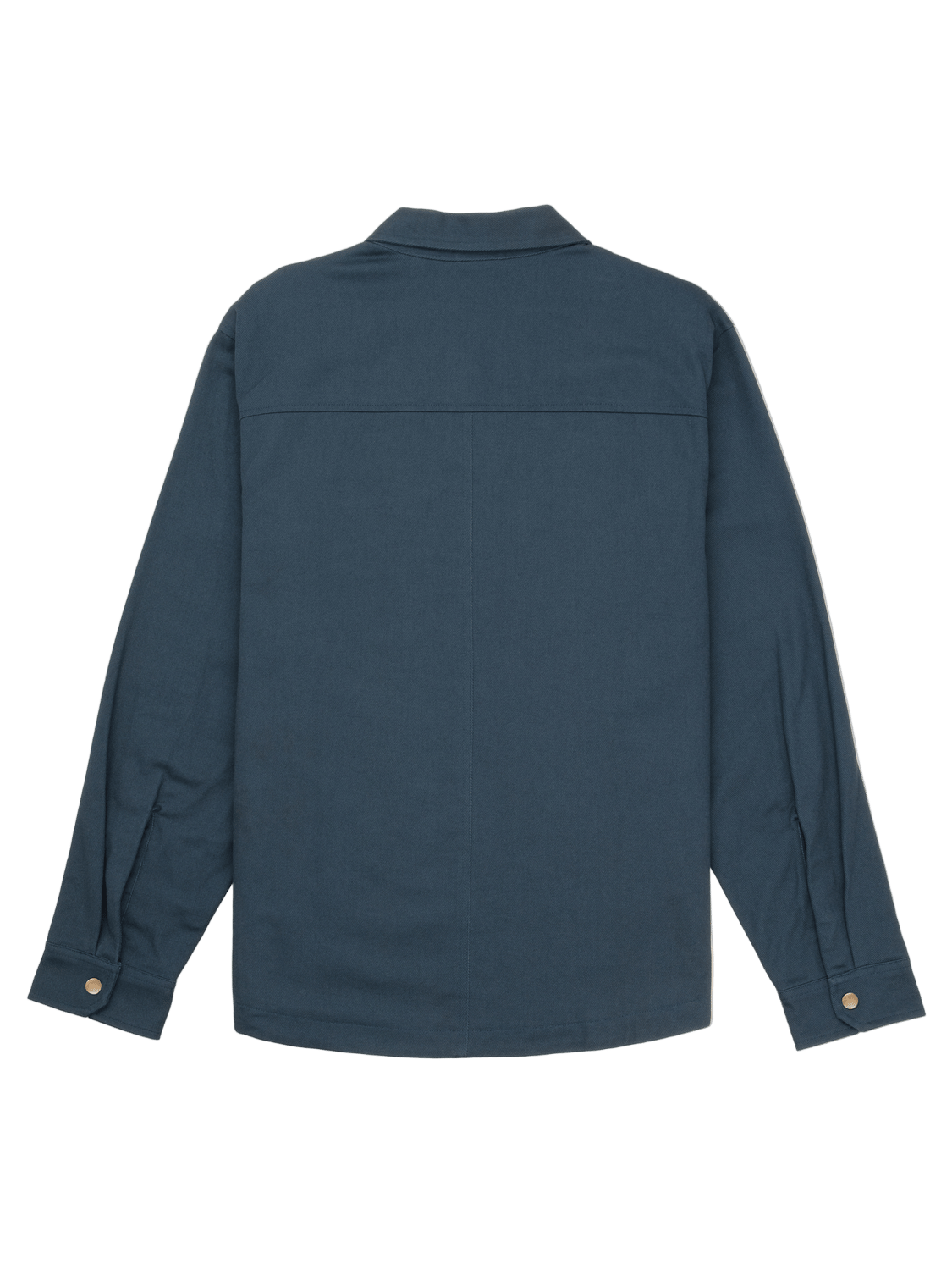 Blue shirt on a white background
