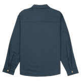 Blue shirt on a white background