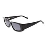 Black sunglasses with 'Hurley' branding on a white background