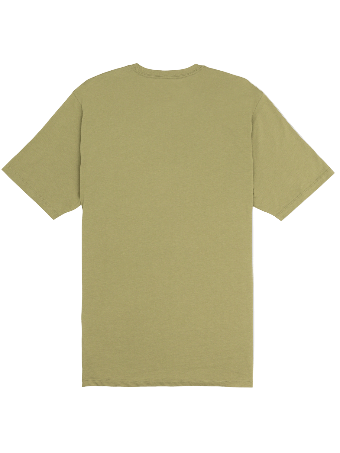 Green t-shirt on a white background
