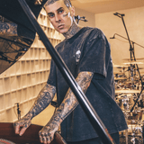 Hurley x Travis Barker Skull Island Short Sleeve