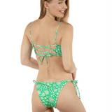 Pop Blooms Cheeky Tie Side Bikini Bottom