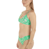 Pop Blooms Adjustable Bikini Top