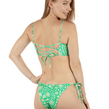 Pop Blooms Bandeau Bikini Top