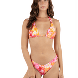 Tropic Dreams Soft Tie Triangle Bikini Top