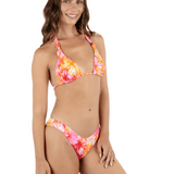 Tropic Dreams Soft Tie Triangle Bikini Top