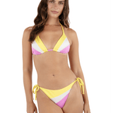 Summer Block Cheeky Tie Side Bikini Bottom