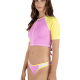 Summer Block Mod Scoop Bikini Bottom
