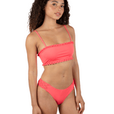 Macrame Bandeau Bikini Top