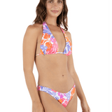 Island Floral Convertible Halter Bikini Top