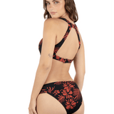 Hidden Tropical Mid Rise Cheeky Bikini Bottom