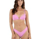 New Wave Jacquard V Bralette Bikini Top