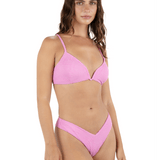 New Wave Jacquard V Bralette Bikini Top