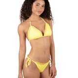 Macrame Cheeky Side Tie Bikini Bottom