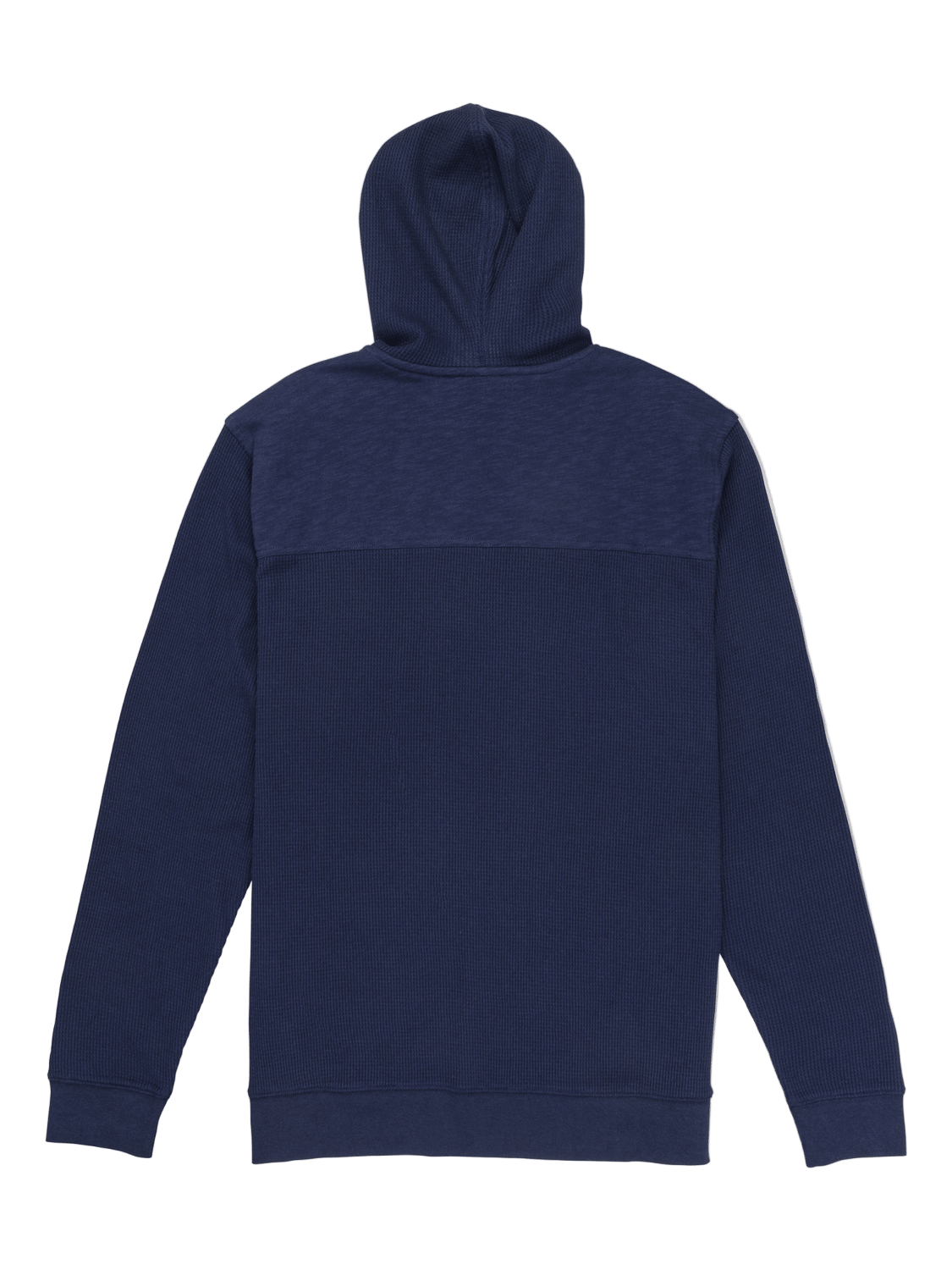 Navy blue hoodie on a white background