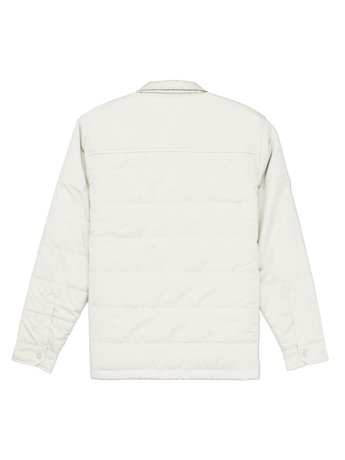 White jacket on a white background