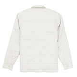 White jacket on a white background