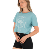 Bliss Boxy Crop Tee