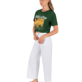 Wild And Free Boxy Crop Tee