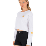 Eagles High Long Sleeve Crop Tee