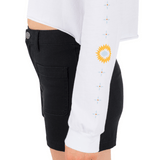 Eagles High Long Sleeve Crop Tee