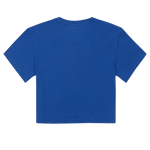 Blue t-shirt on a white background