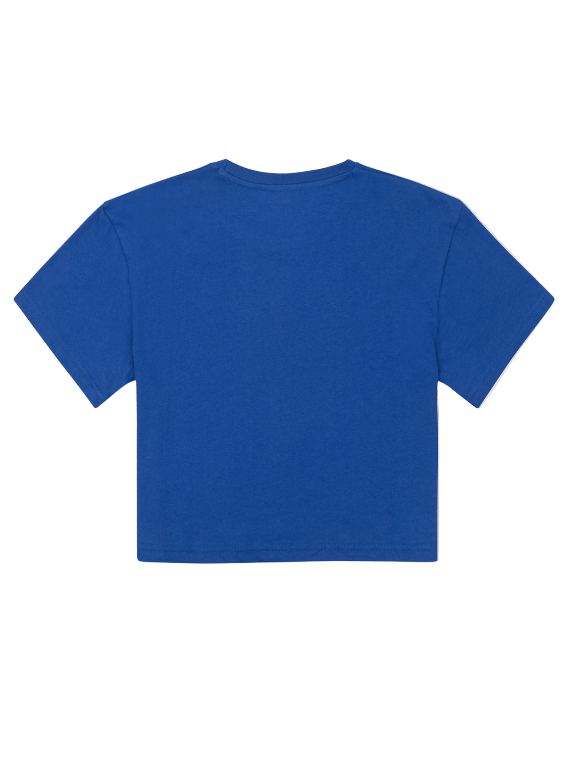 Blue t-shirt on a white background