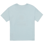 Light blue t-shirt on a white background