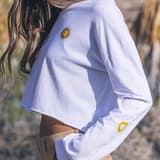 Eagles High Long Sleeve Crop Tee