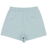 Light blue shorts on a white background
