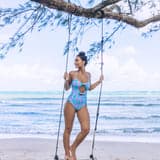 Lani Floral Cheeky Knot One Piece