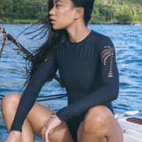 Shadow Palm Long Sleeve Moderate Surf Suit