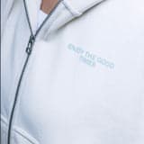 Enjoy The Good Crop Zip Hoodie