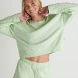 Venice Terry Boxy Crew Sweatshirt