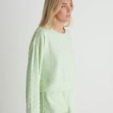 Venice Terry Boxy Crew Sweatshirt