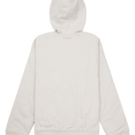 Beige hoodie on a white background