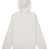 Beige hoodie on a white background