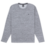 Gray long-sleeve shirt on a white background