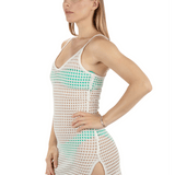 Crochet Mini Dress