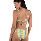 Stripe Crochet Scrunch Moderate Bottom