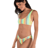 Stripe Crochet Scrunch Moderate Bottom