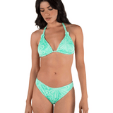 Daisy Burst Knot Triangle Top