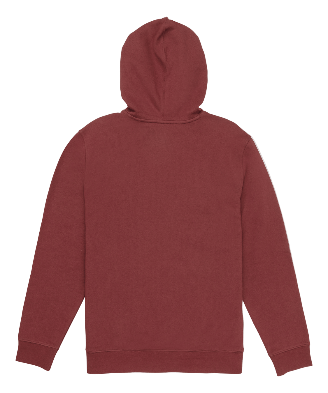 Maroon hoodie on a white background