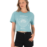 Bliss Boxy Crop Tee