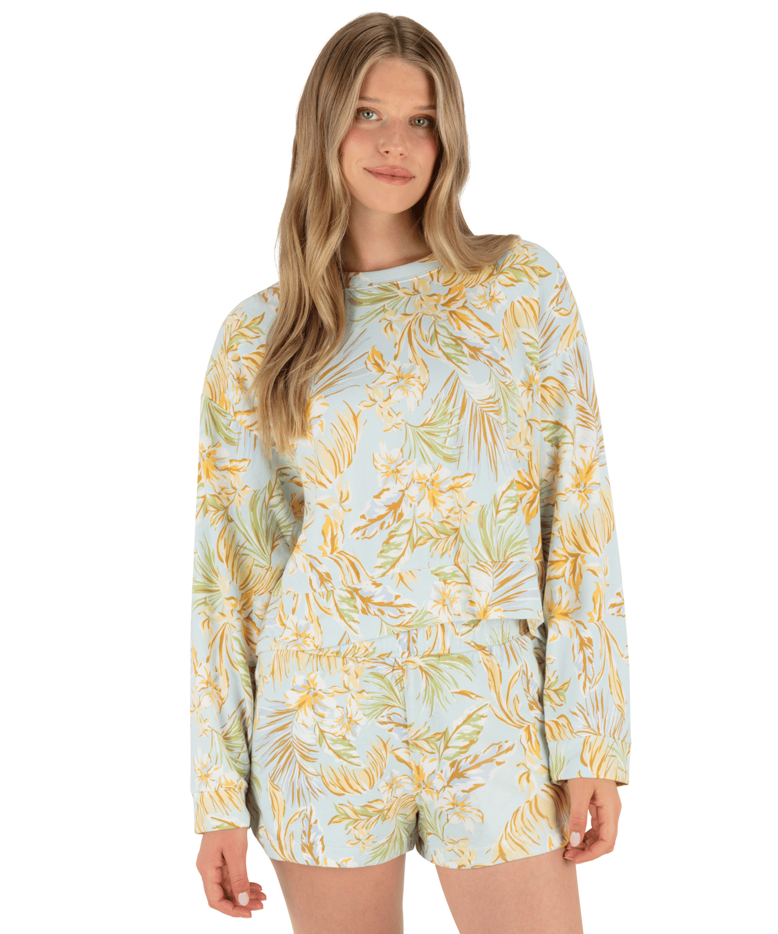 Fall Palms Boxy Crew