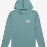 Hybrid UPF Hooded Long Sleeve