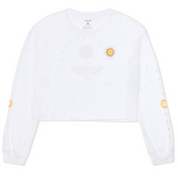 Eagles High L/S Crop Tee