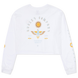 Eagles High L/S Crop Tee