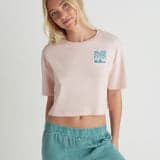 Coast To Coast Boxy Crop Tee