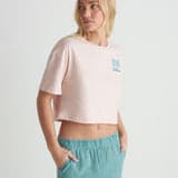 Coast To Coast Boxy Crop Tee